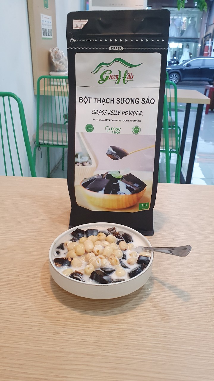 Bột thạch sương sáo 3 tronng 1 Nguyên Liệu Nấu Chè, Trà Sữa